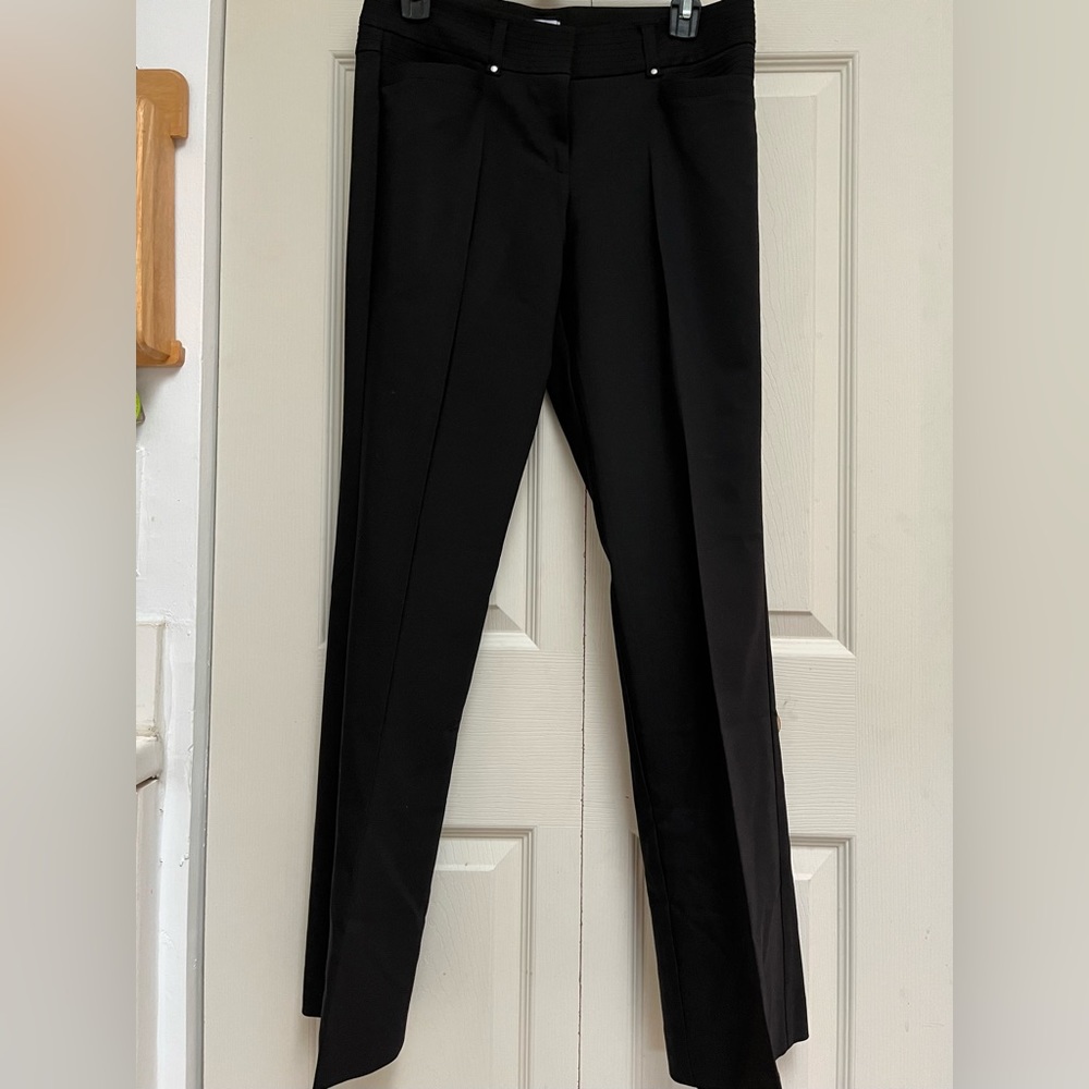 Woman’s Cache Black pleaded dress pants Size 6
